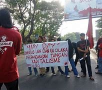 Demo Buruh Di Makassar